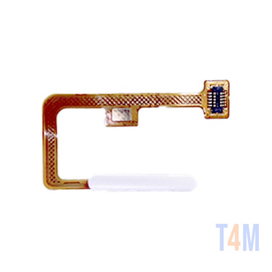 Flex de Botão de Poder+Sensor de Impressão Digital Xiaomi Mi 11 Lite/Mi 11 Lite 5G Branco